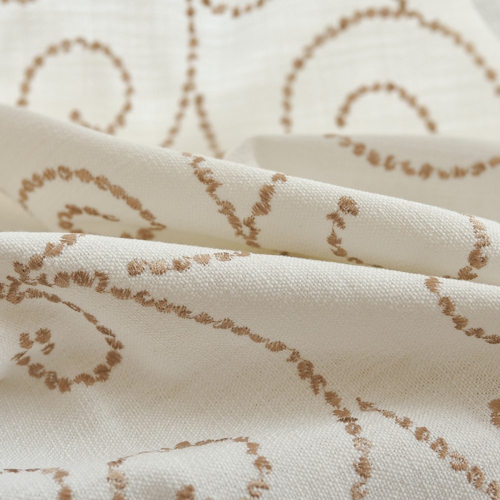Minta Artistic Branches Embroidered Curtains