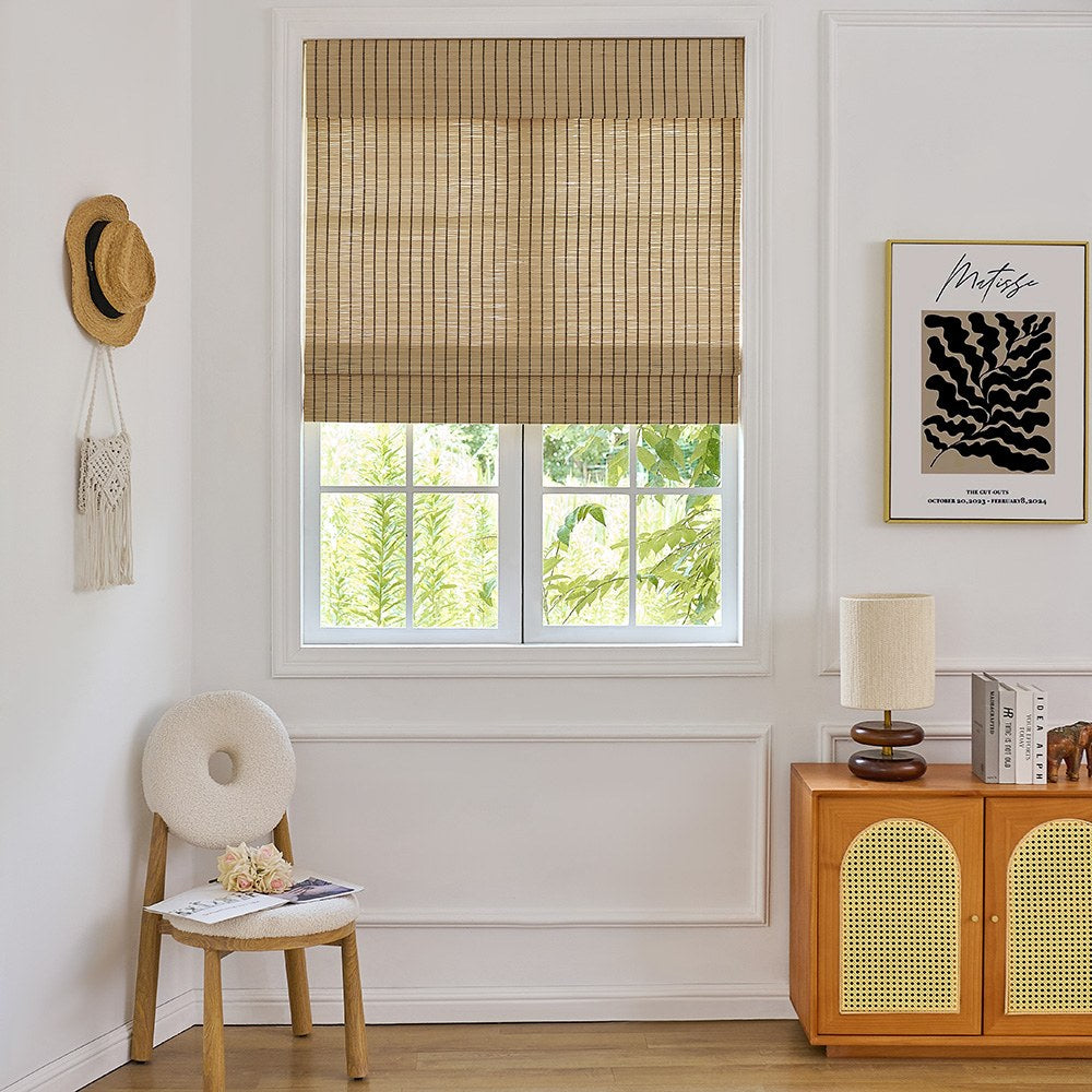 Mokara Natural  Custom Bamboo Shades