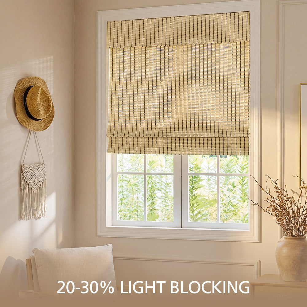 Mokara Natural  Custom Bamboo Shades