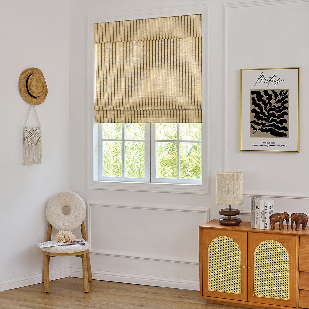Mokara Natural  Custom Bamboo Shades
