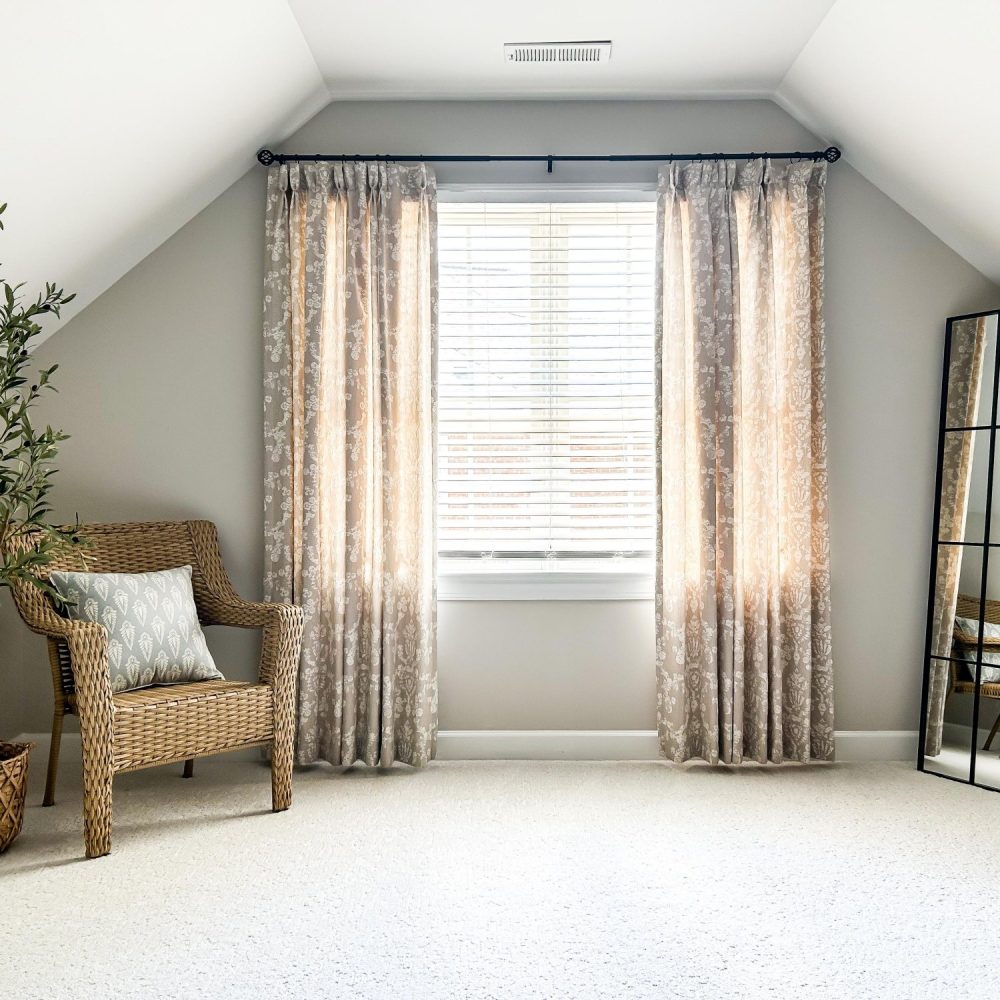 Nellie Cottage Style Floral Jacquard Curtains