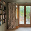 Ophelia Green Subtle Floral Leaf Curtains