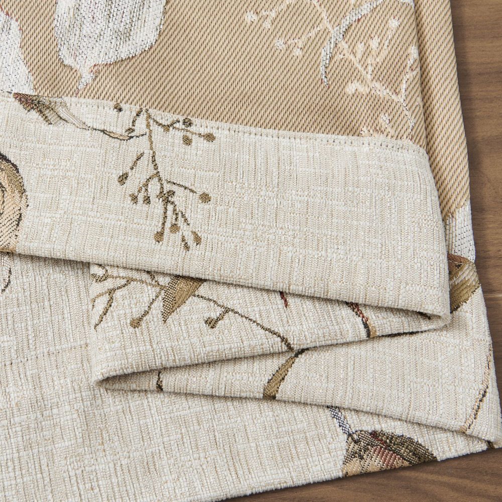 Priya Floral Cotton Roman Shade