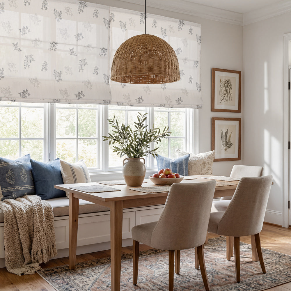 Reeta Country Style Roman Shades