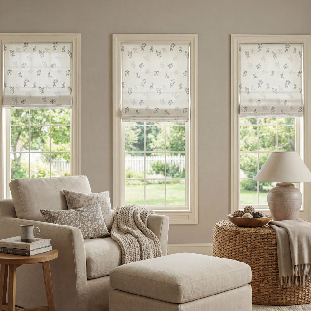 Reeta Country Style Roman Shades