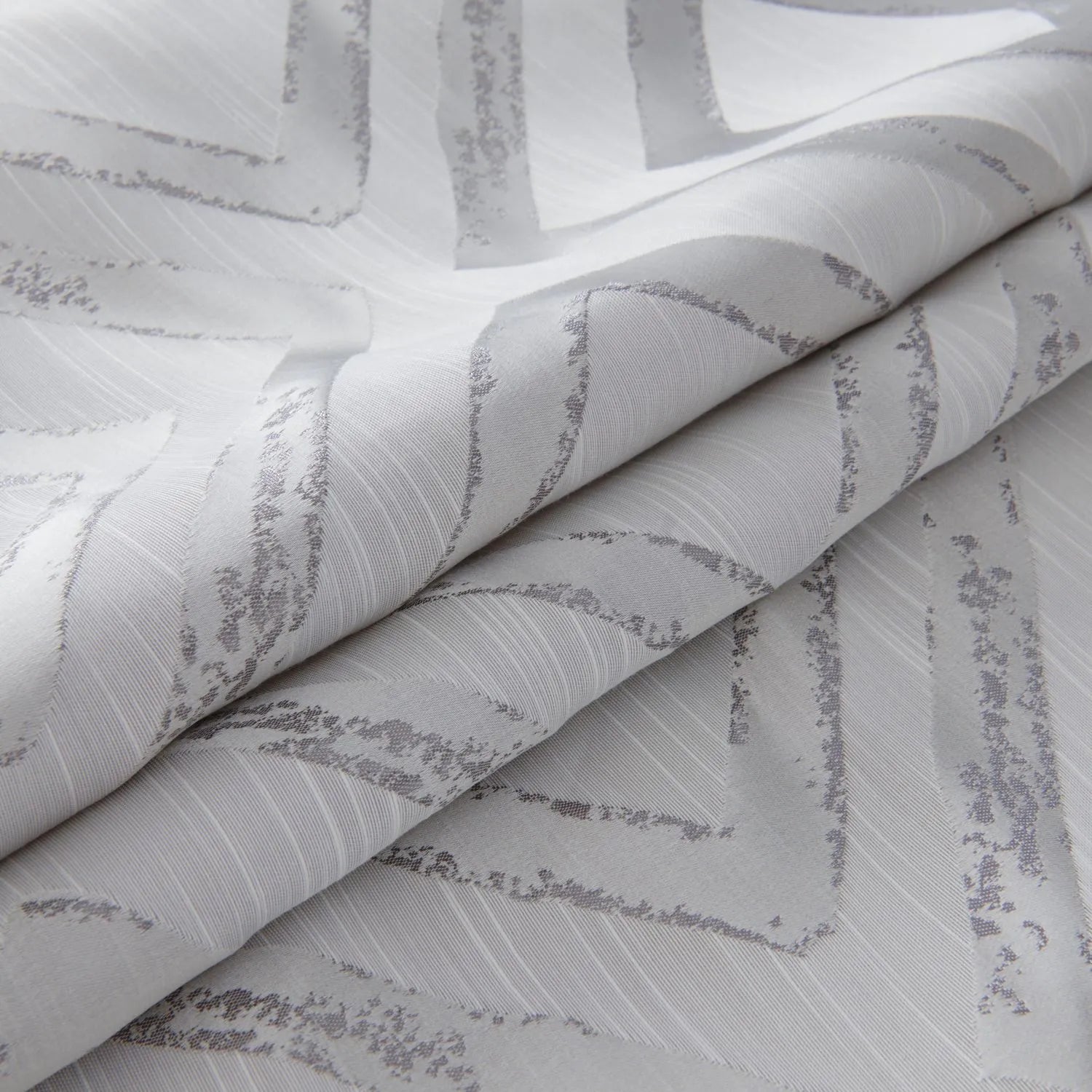 Robin Metallic Foil Diamond Pattern Curtains