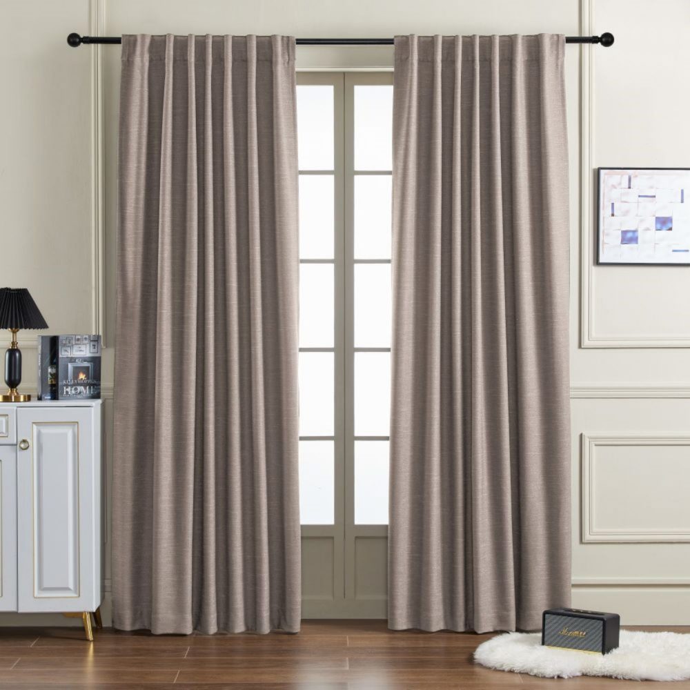 Ron Cotton-Linen Textured Curtains