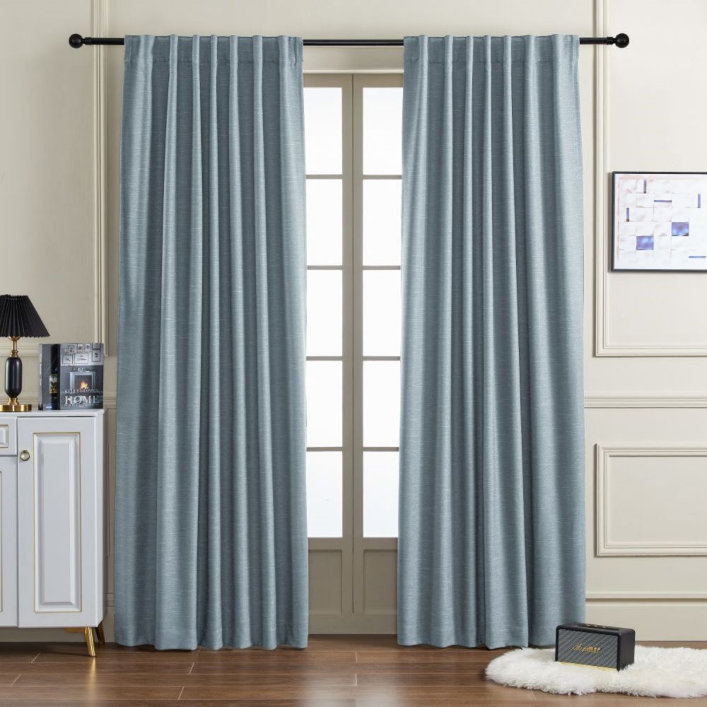 Ron Cotton-Linen Textured Curtains