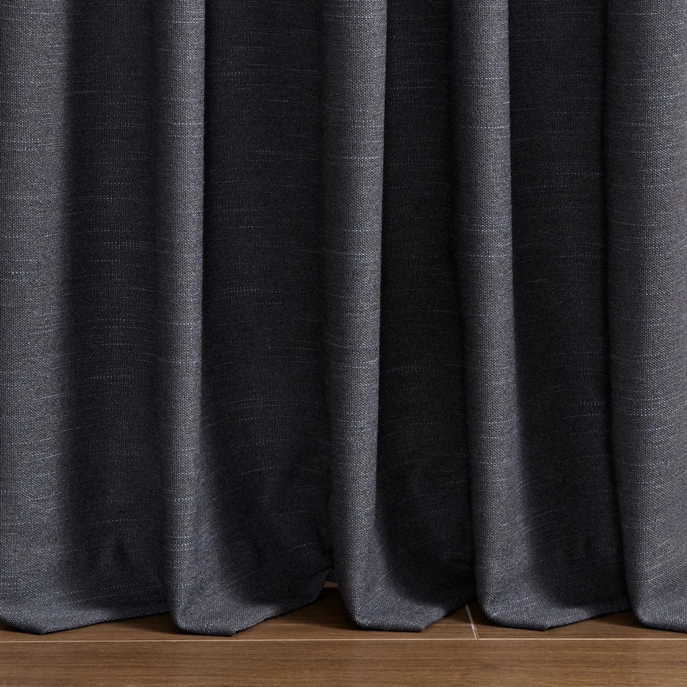 Ron Cotton-Linen Textured Curtains