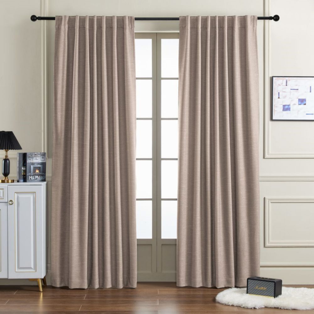 Ron Cotton-Linen Textured Curtains