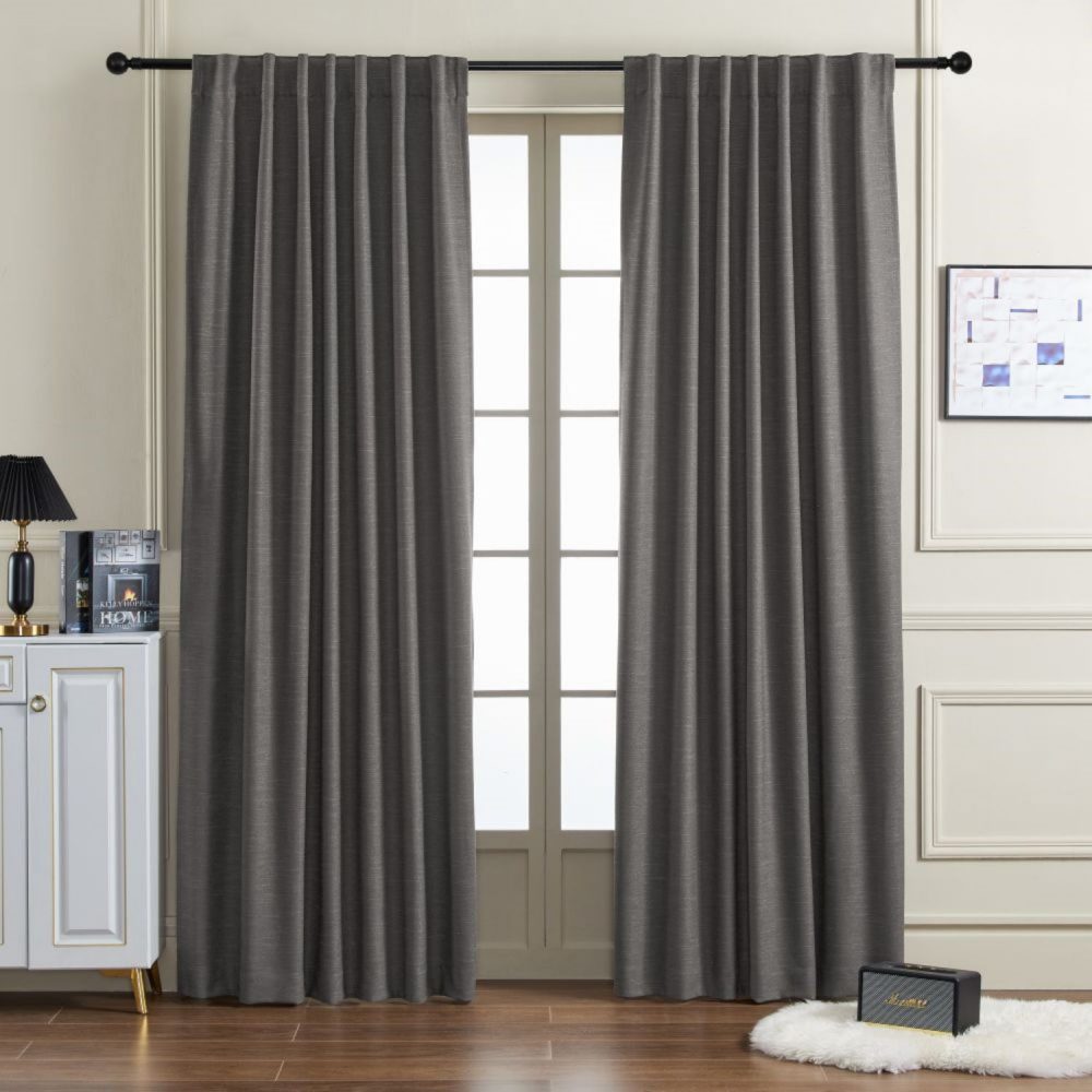 Ron Cotton-Linen Textured Curtains