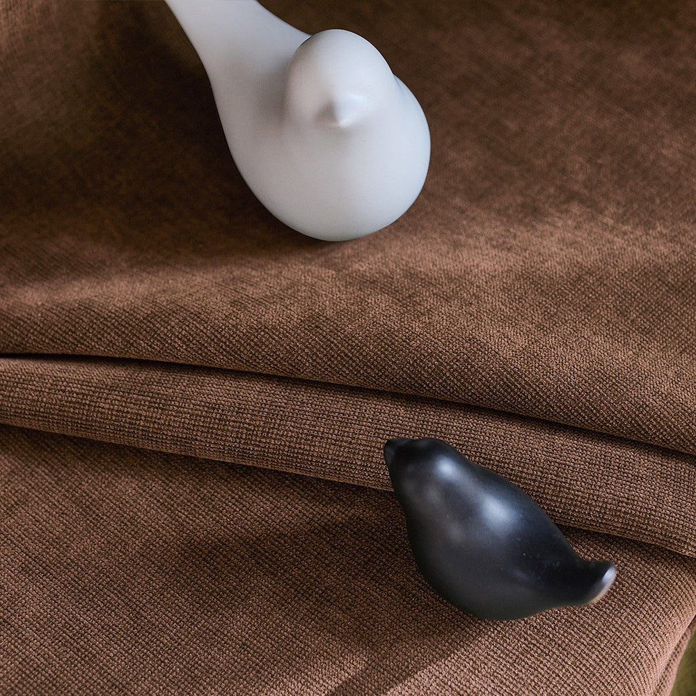 Rosalyn Matte Velvet Room Darkening Thermal Curtains