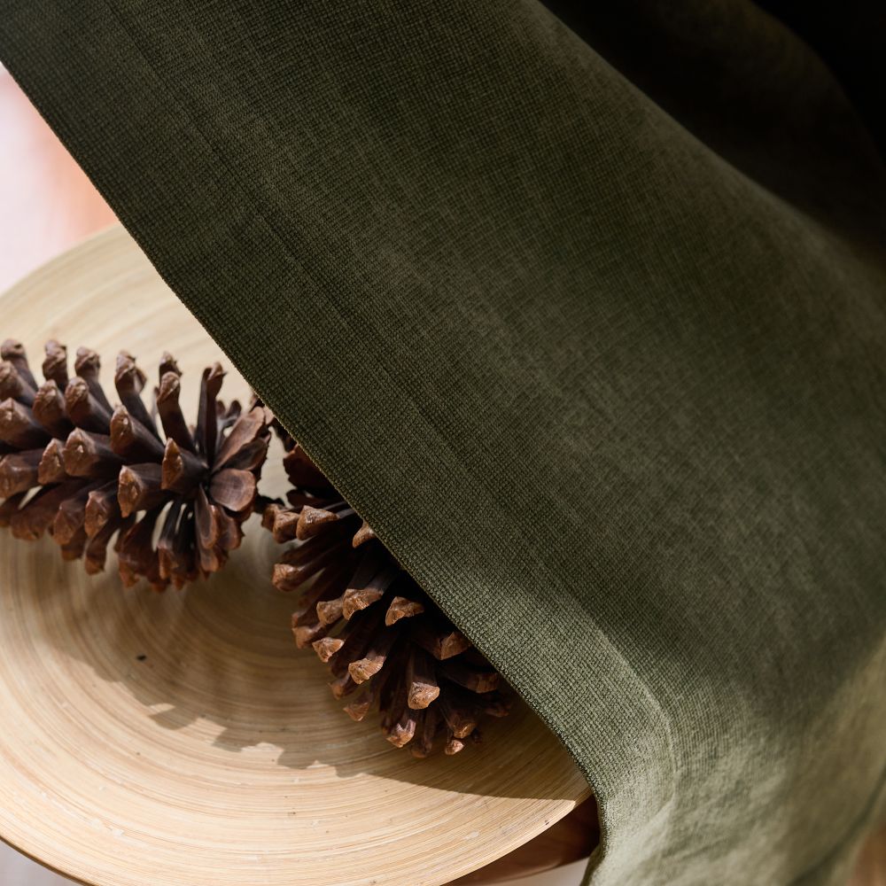 Rosalyn Matte Velvet Room Darkening Thermal Curtains