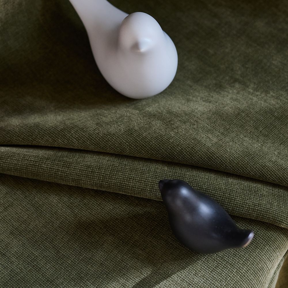 Rosalyn Matte Velvet Room Darkening Thermal Curtains