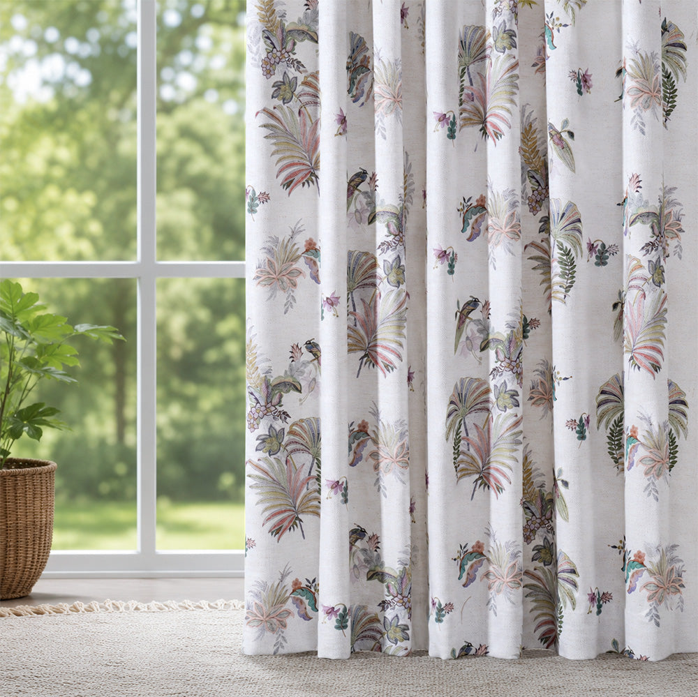 Rosehill Botanical Garden Printed Curtains