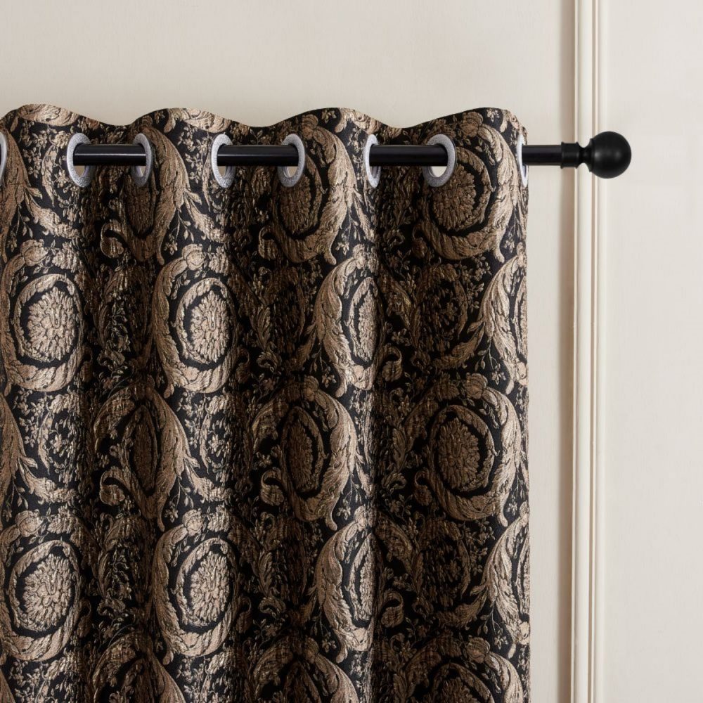 Roy European Style Floral Circle Curtains