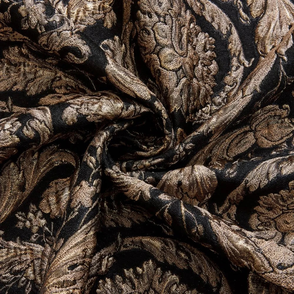 Roy European Style Floral Circle Curtains