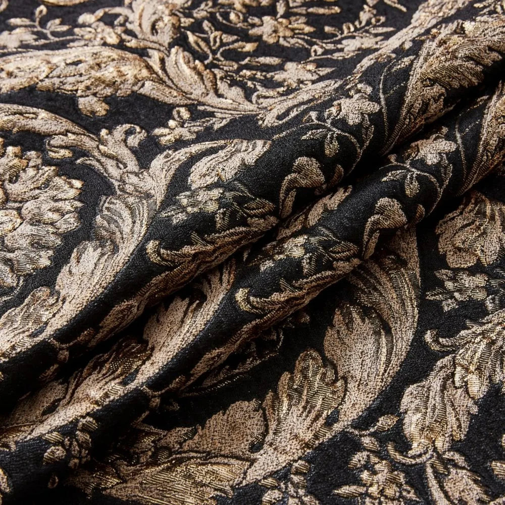 Roy European Style Floral Circle Curtains