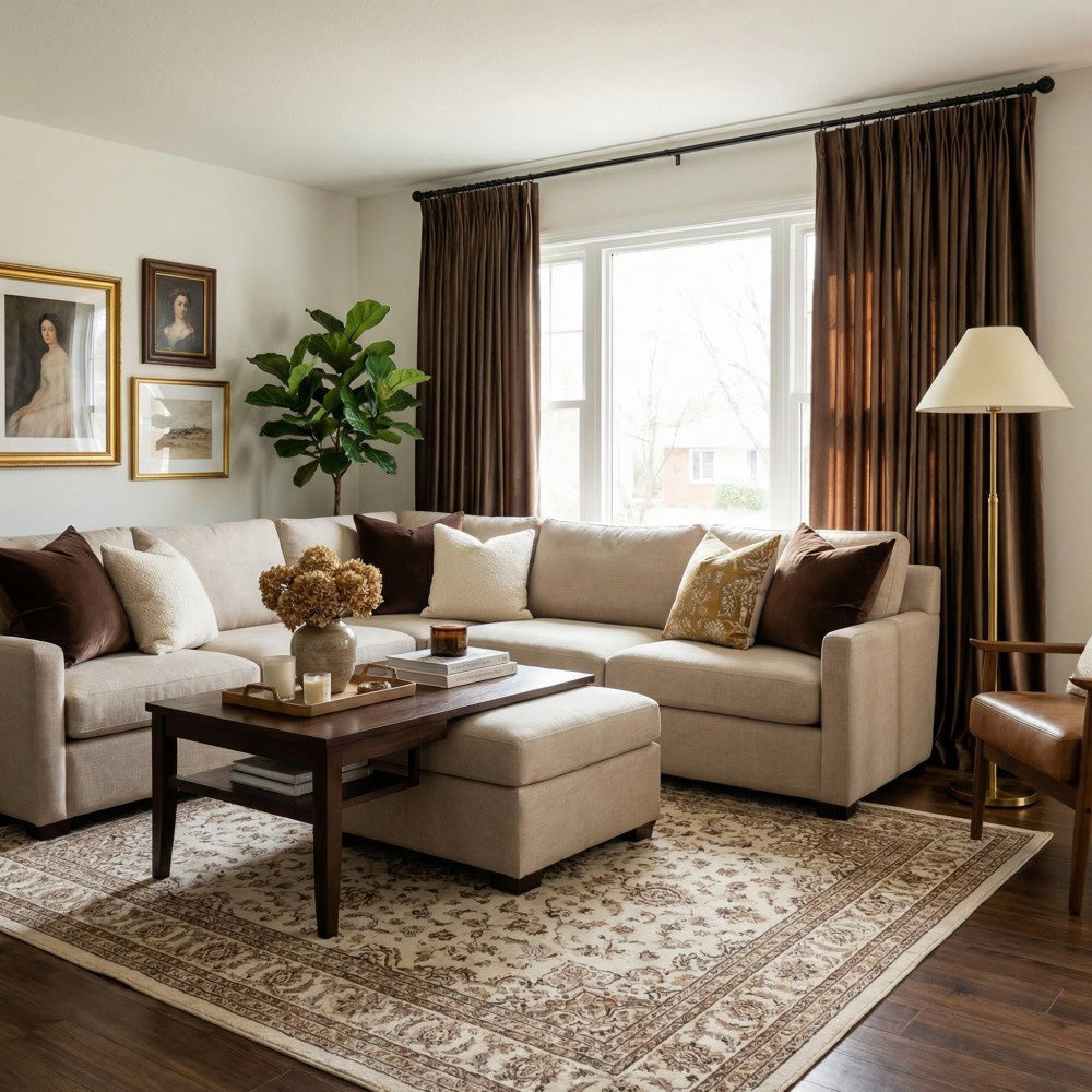 Ruby Elegant Green Custom Velvet Curtains