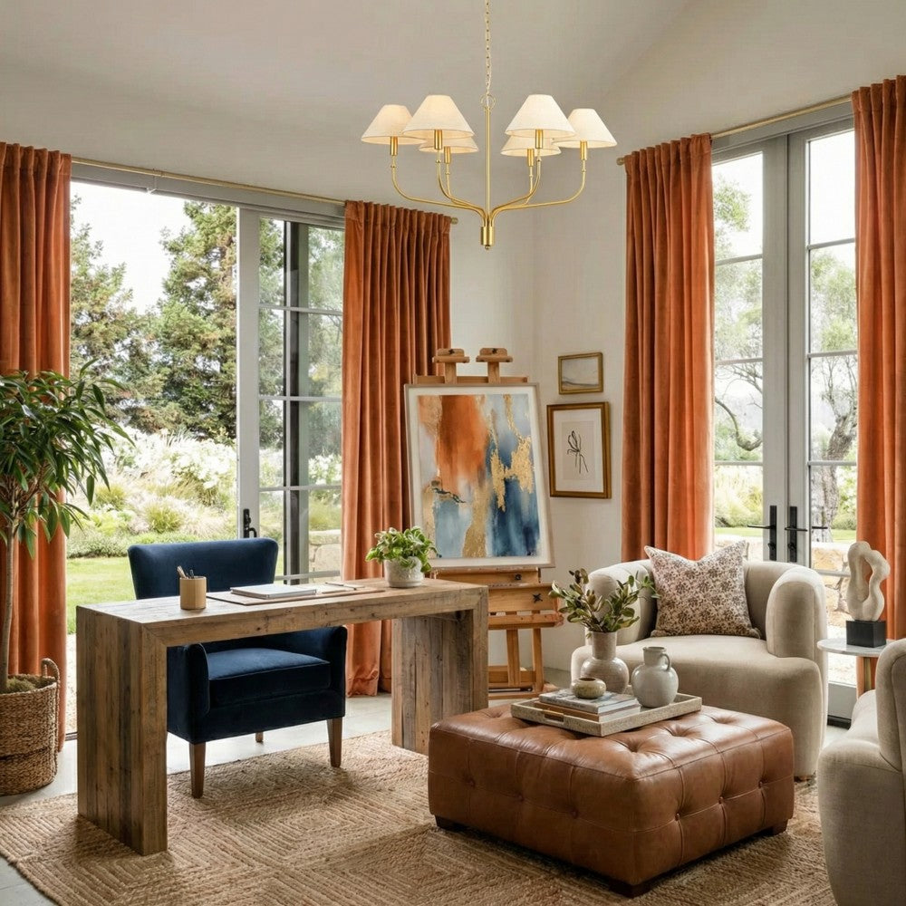 Ruby Elegant Green Custom Velvet Curtains