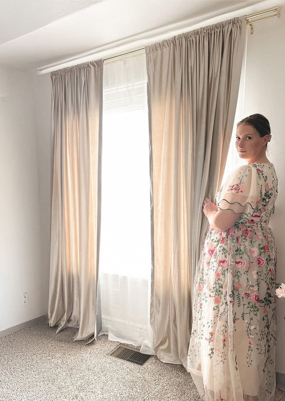 Ruby - It instantly elevates our main bedroom!