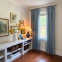 Sabrina Natural Linen Curtains for Living Room