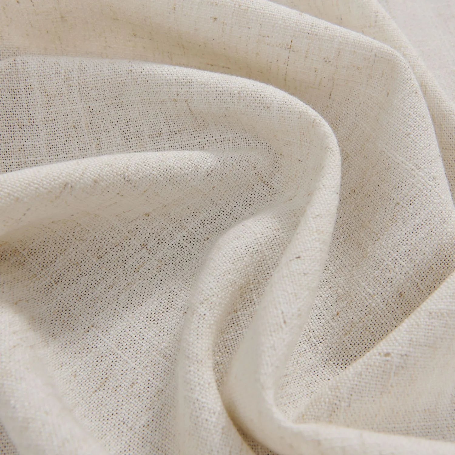 Sabrina Natural Linen Curtains for Living Room