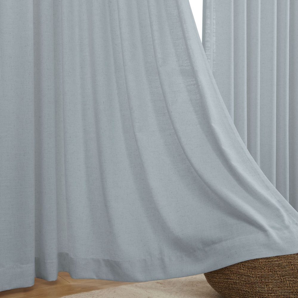Sabrina Natural Linen Curtains for Living Room