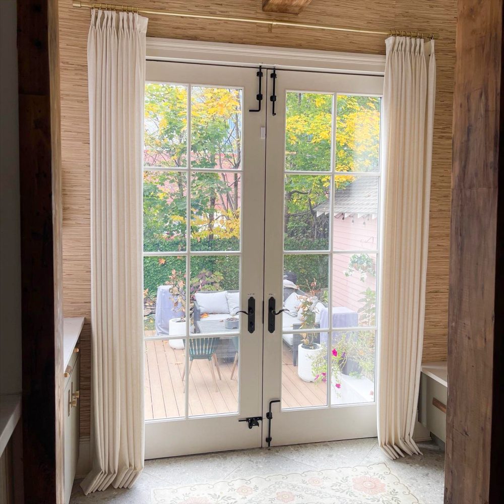 Sabrina Natural Linen Curtains for Living Room