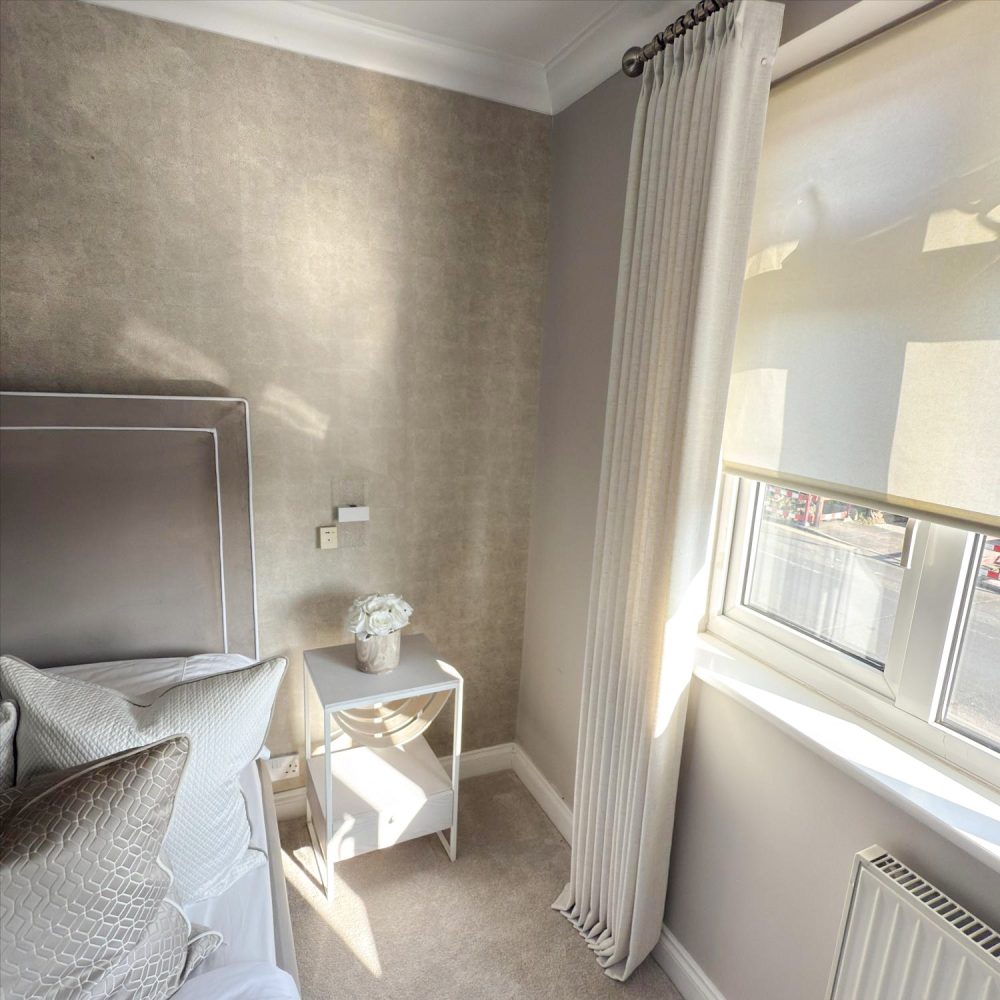 Sabrina Natural Linen Curtains for Living Room