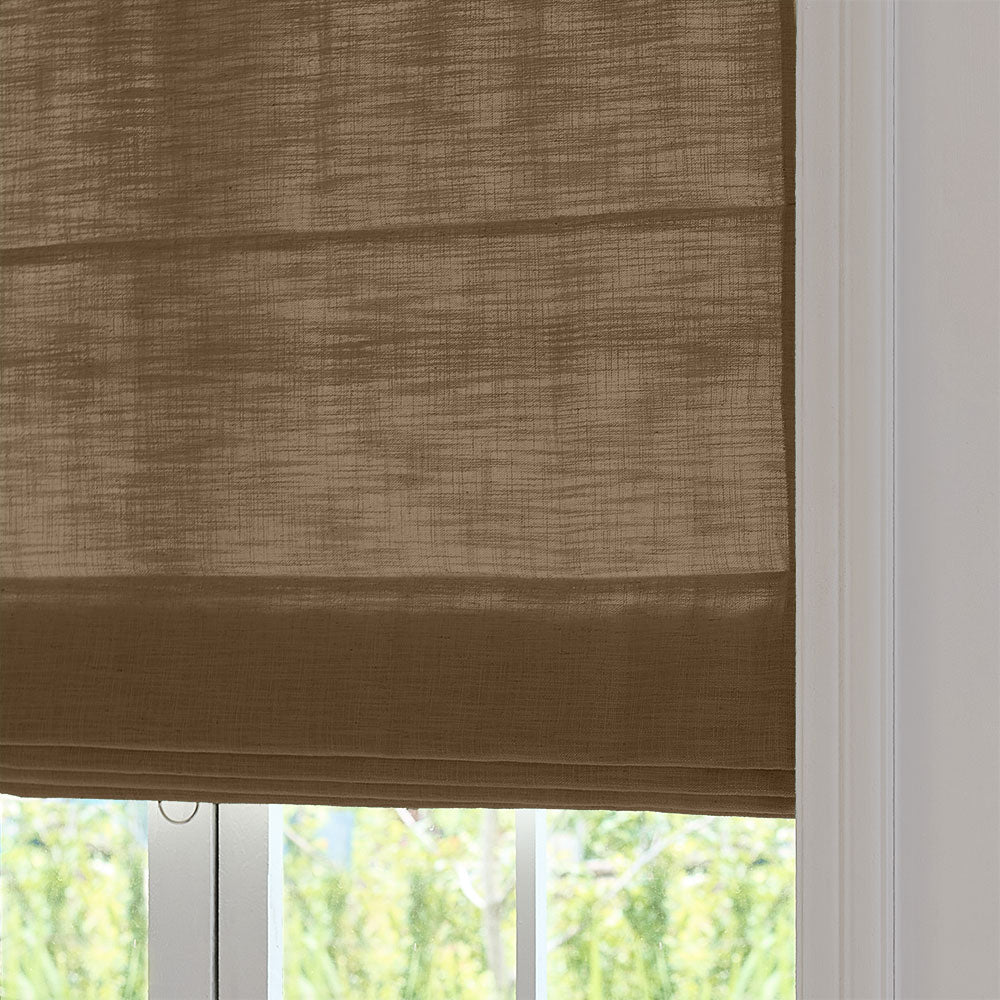 Sara Linen Roman Shade