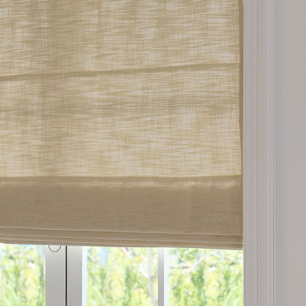 Sara Linen Roman Shade