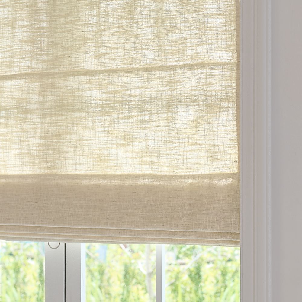 Sara Linen Roman Shade