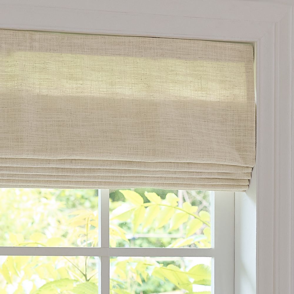Sara Linen Roman Shade