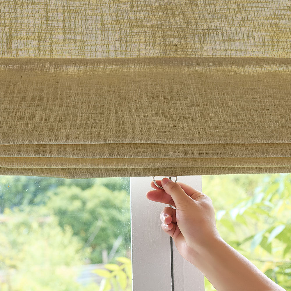 Sara Linen Roman Shade