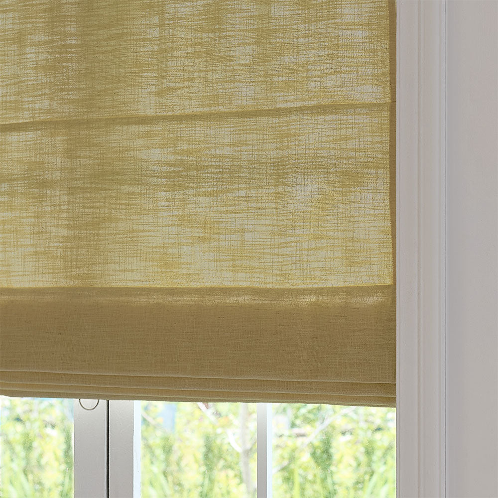 Sara Linen Roman Shade
