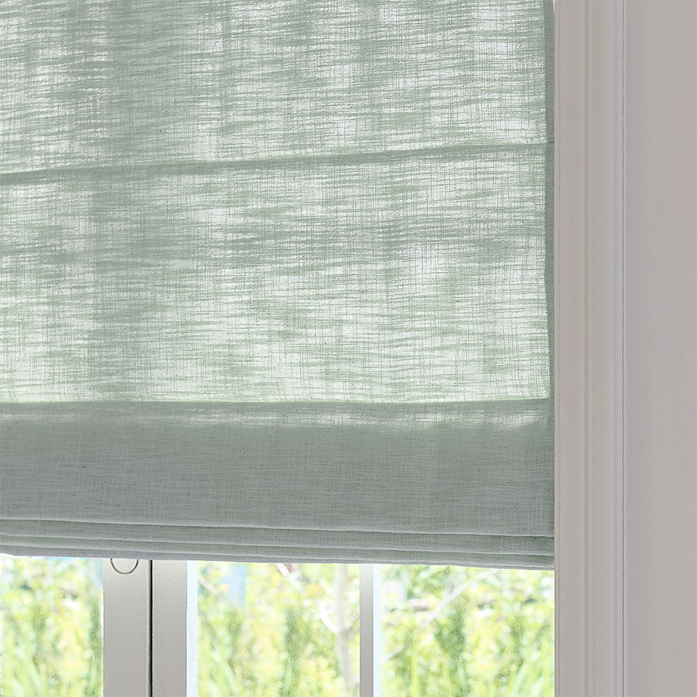 Sara Linen Roman Shade