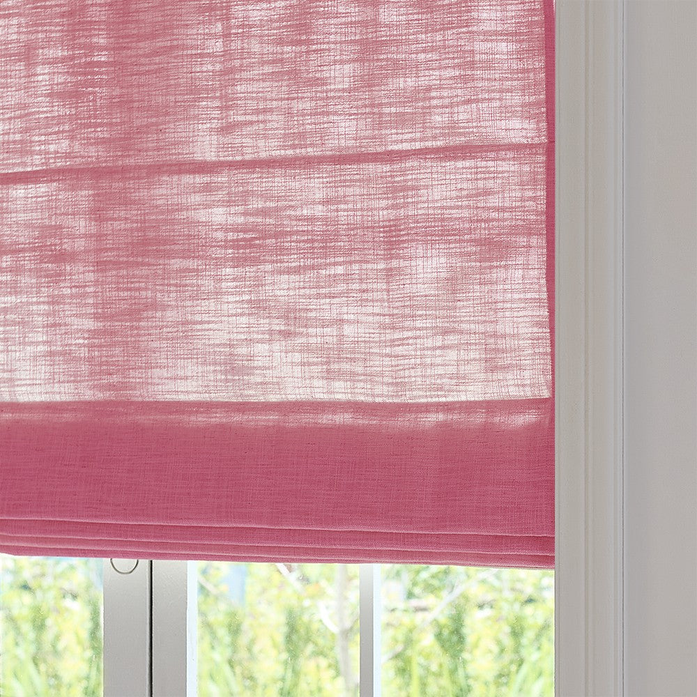 Sara Linen Roman Shade