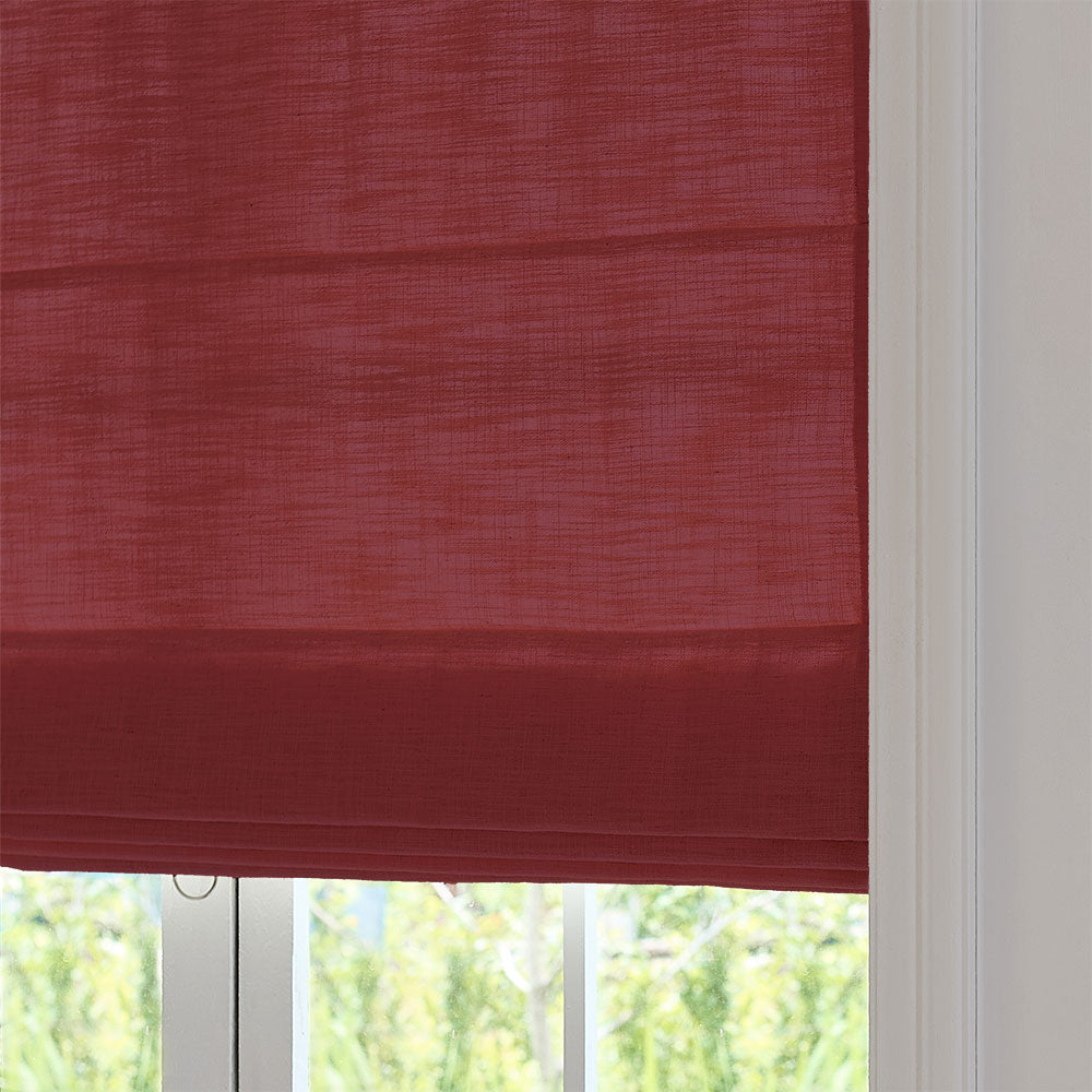 Sara Linen Roman Shade