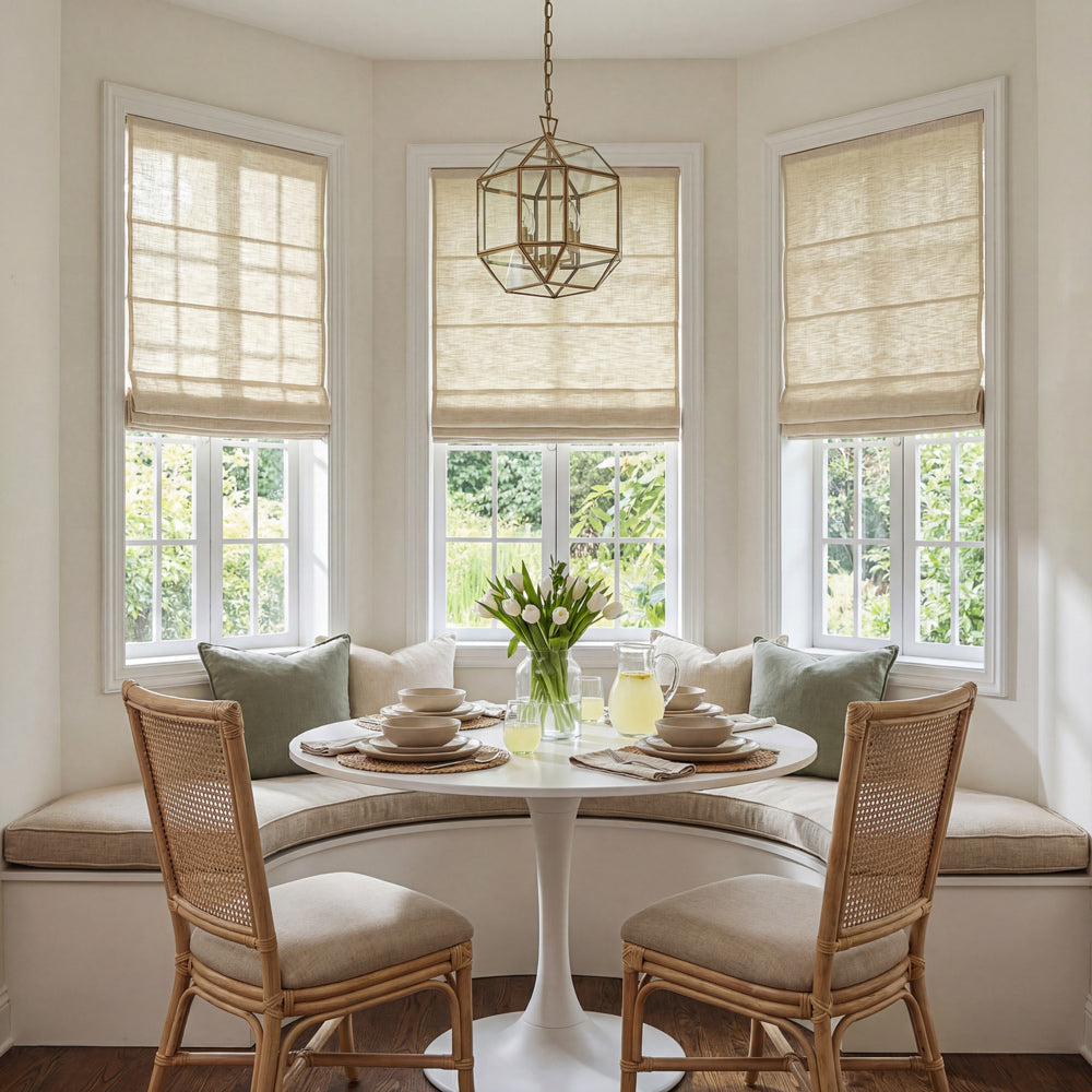 Sara Linen Roman Shade