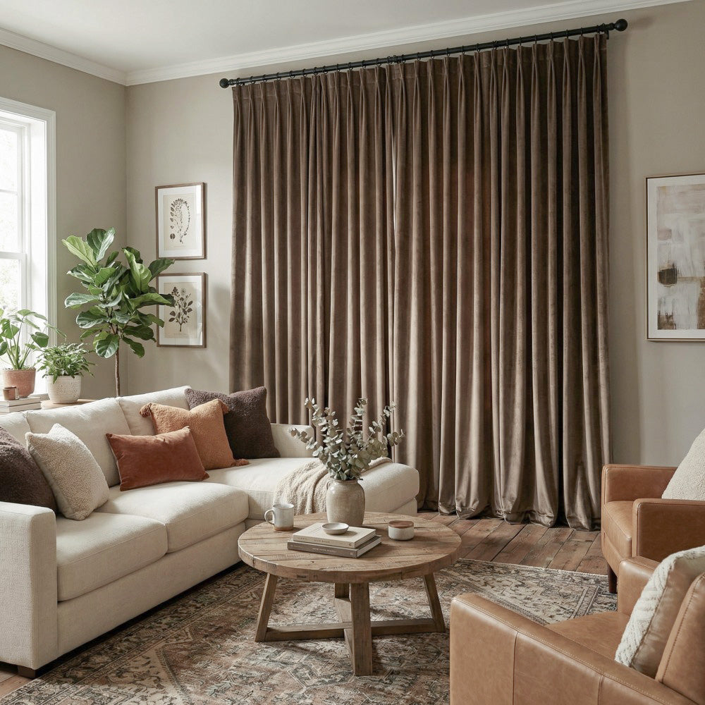 Scolace Glorious Velvet Thermal Curtains