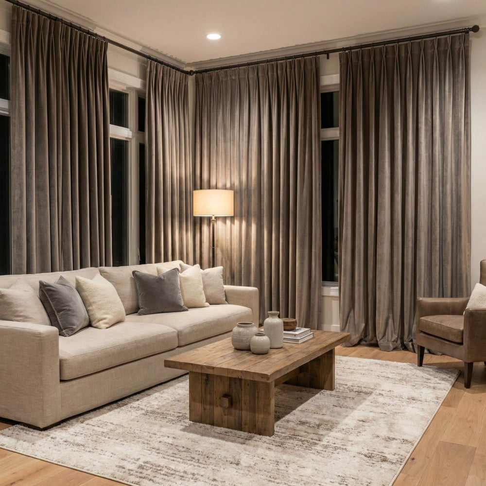 Scolace Glorious Velvet Thermal Curtains