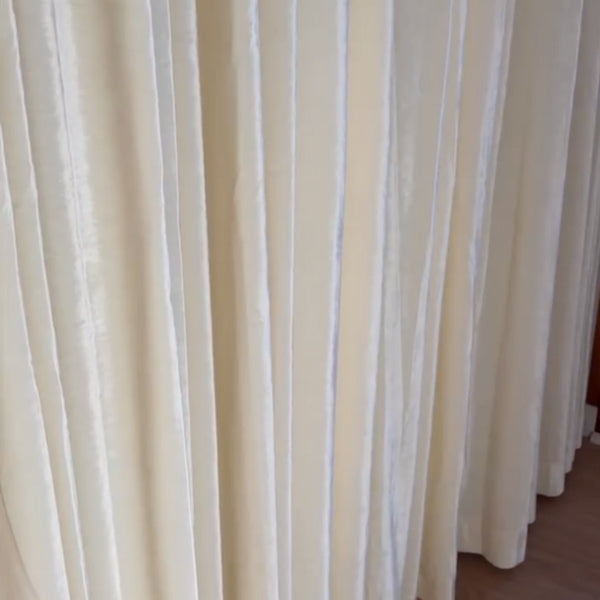 Rideaux thermiques en velours Glorious Scolace