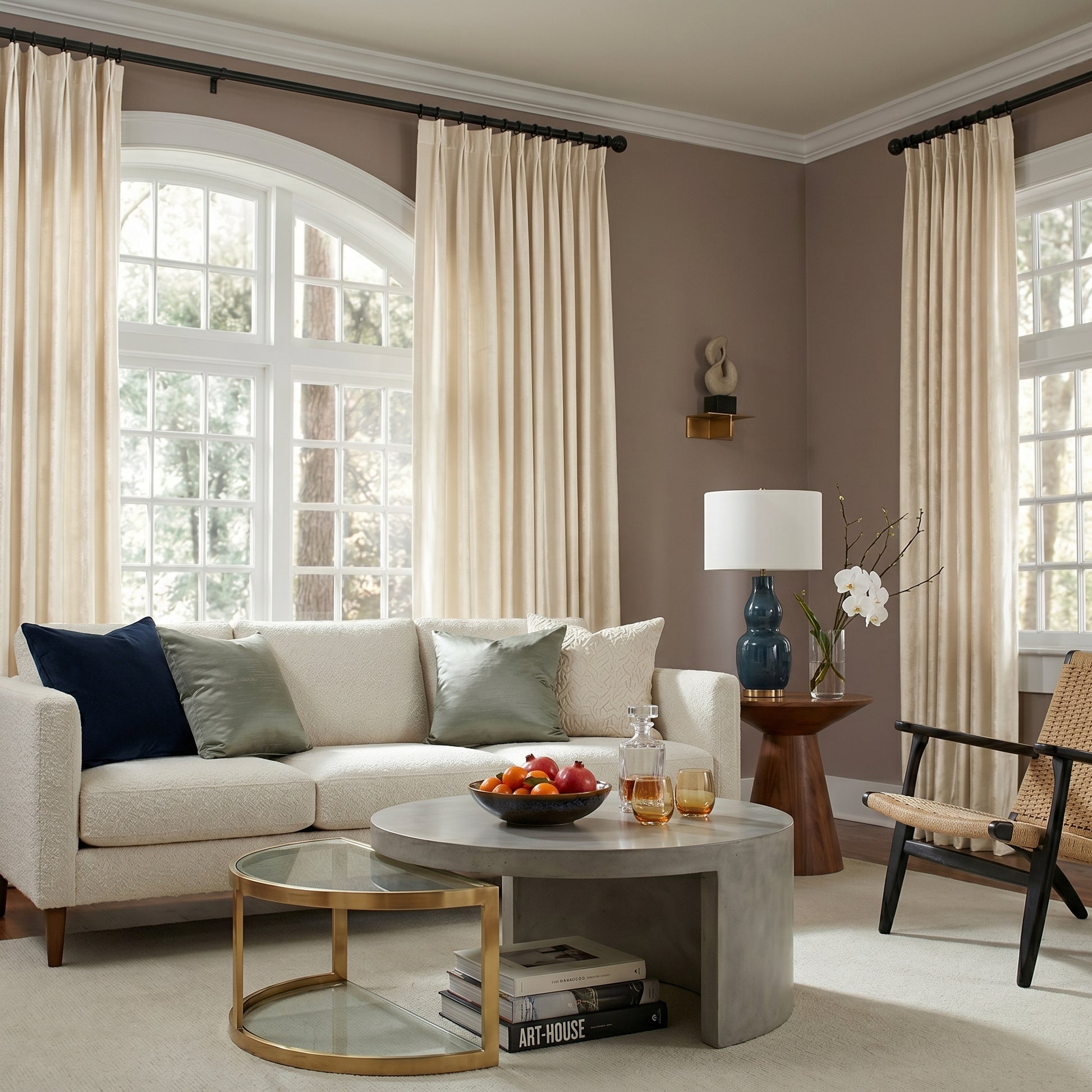 Scolace Glorious Velvet Thermal Curtains