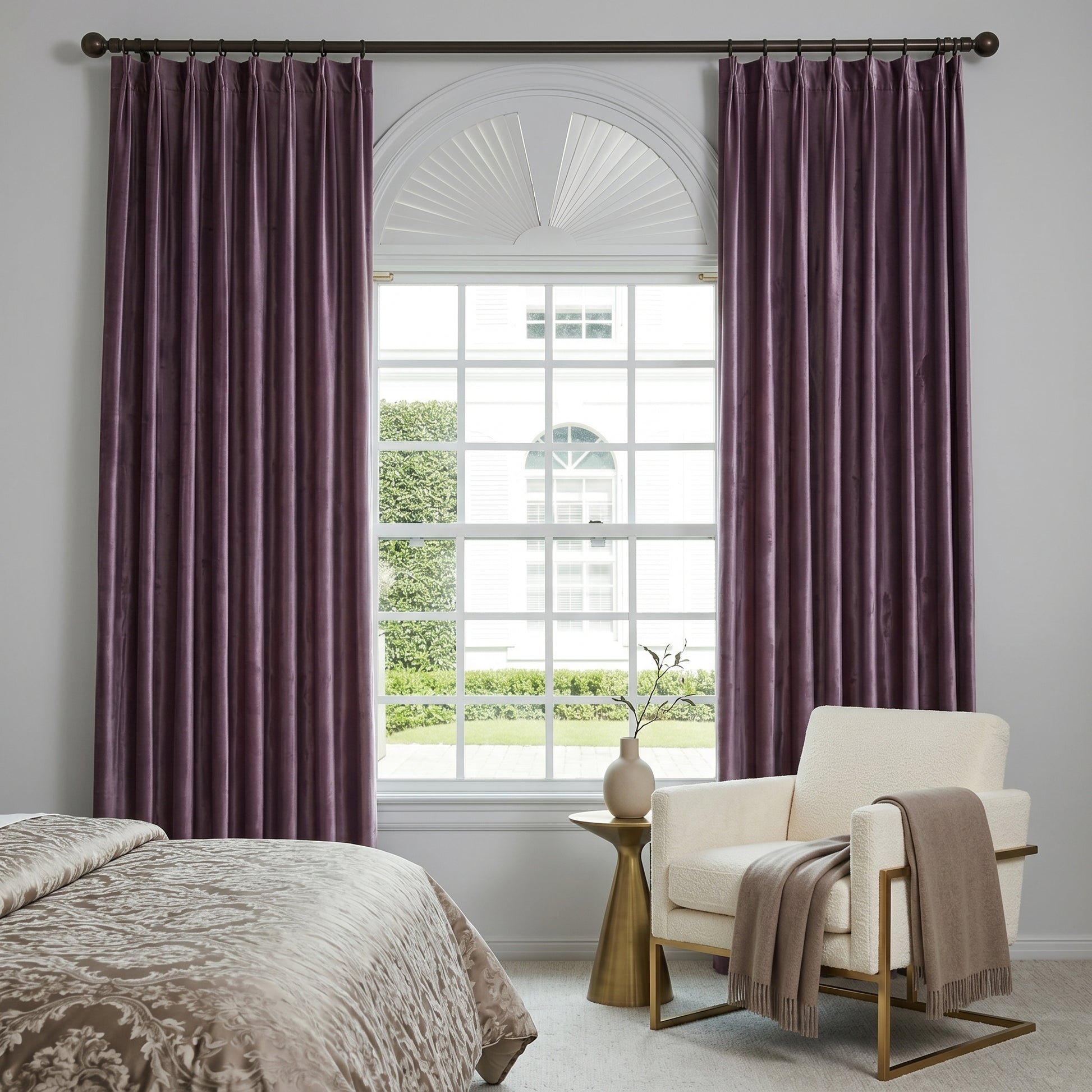 Scolace Glorious Velvet Thermal Curtains