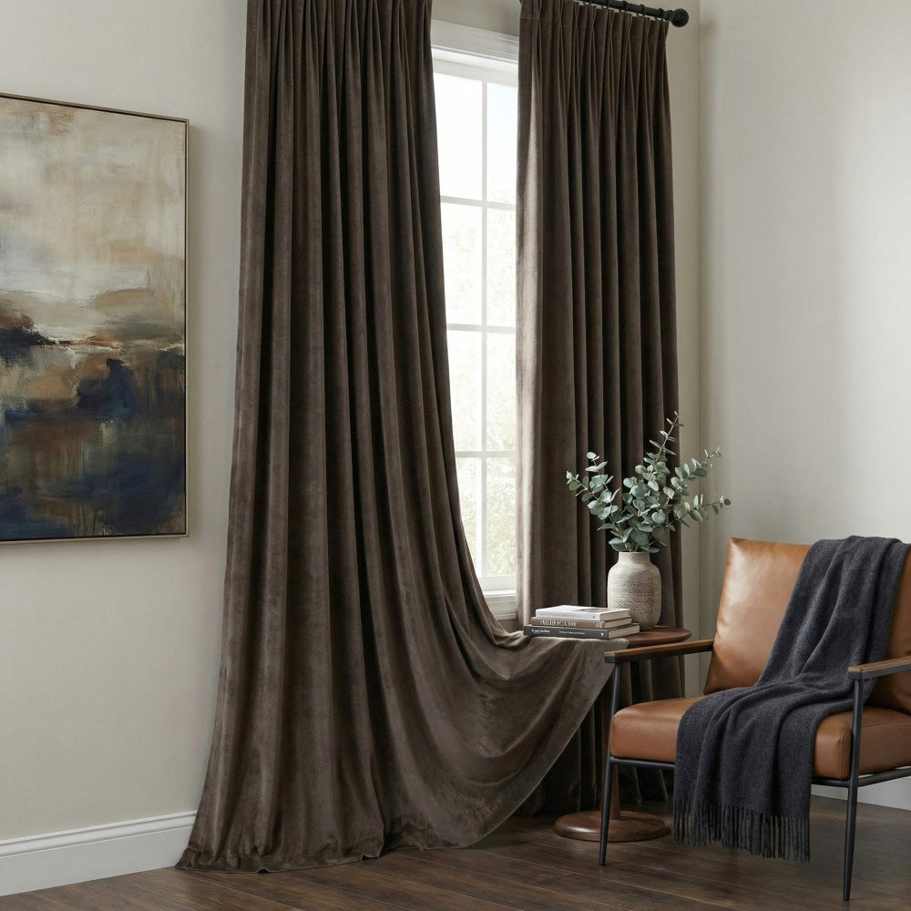 Scolace Glorious Velvet Thermal Curtains
