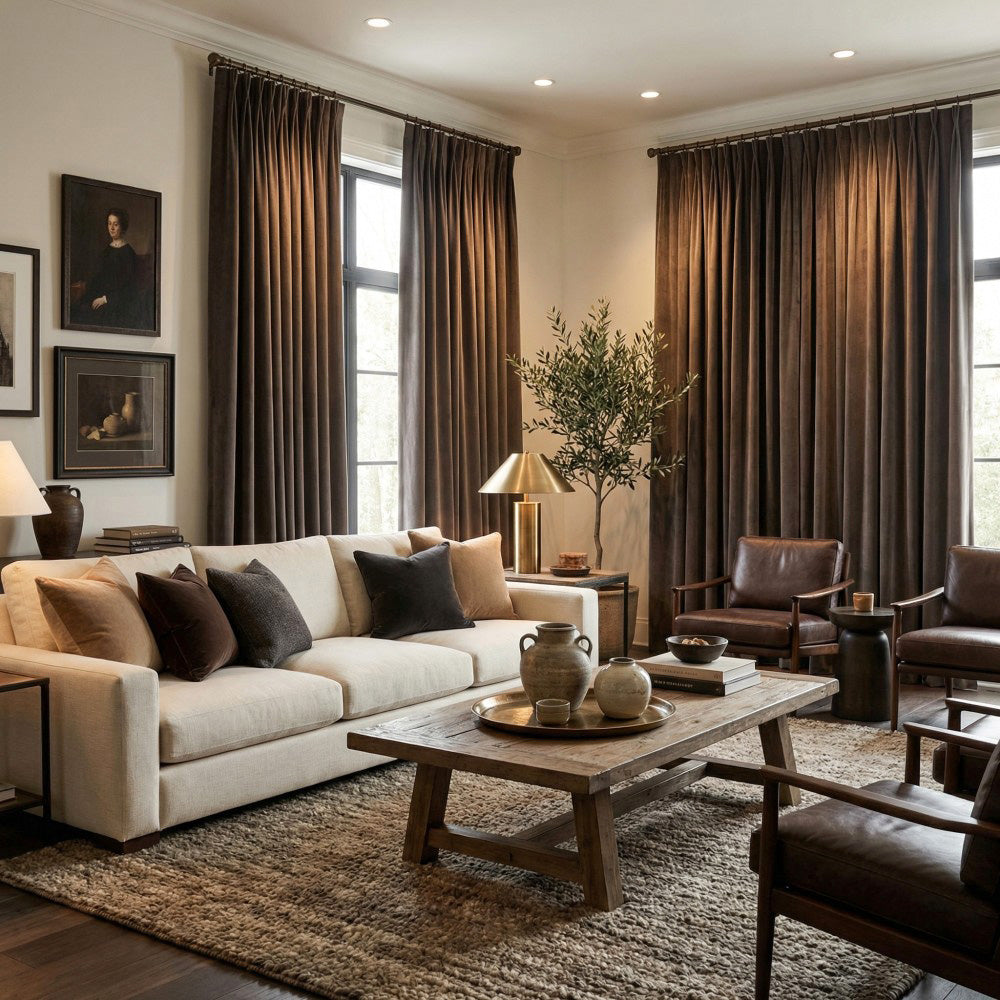 Scolace Glorious Velvet Thermal Curtains