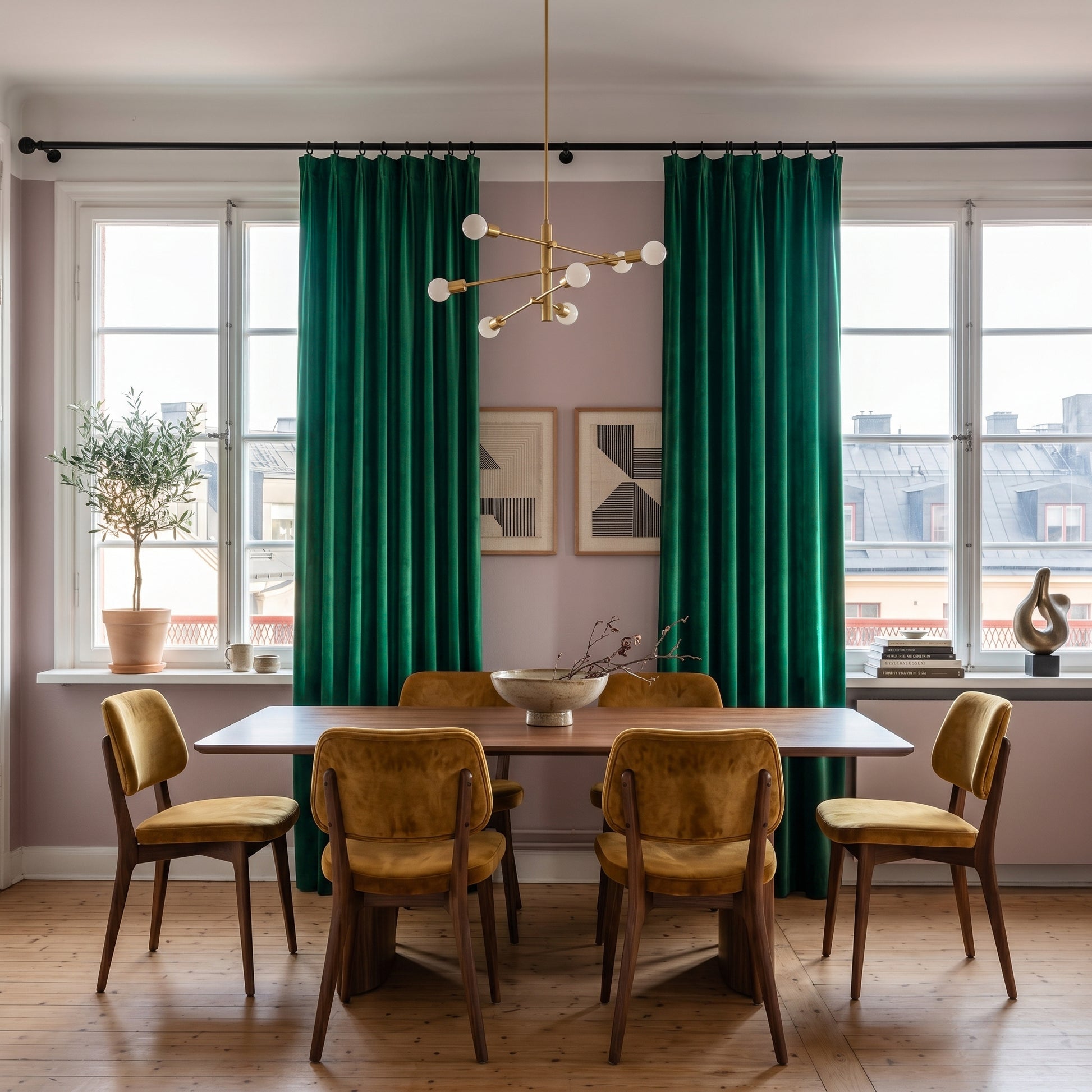 Scolace Glorious Velvet Thermal Curtains