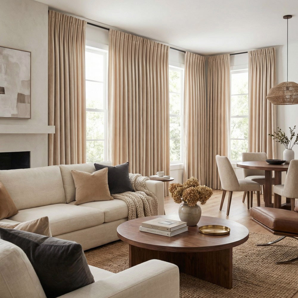 Scolace Glorious Velvet Thermal Curtains
