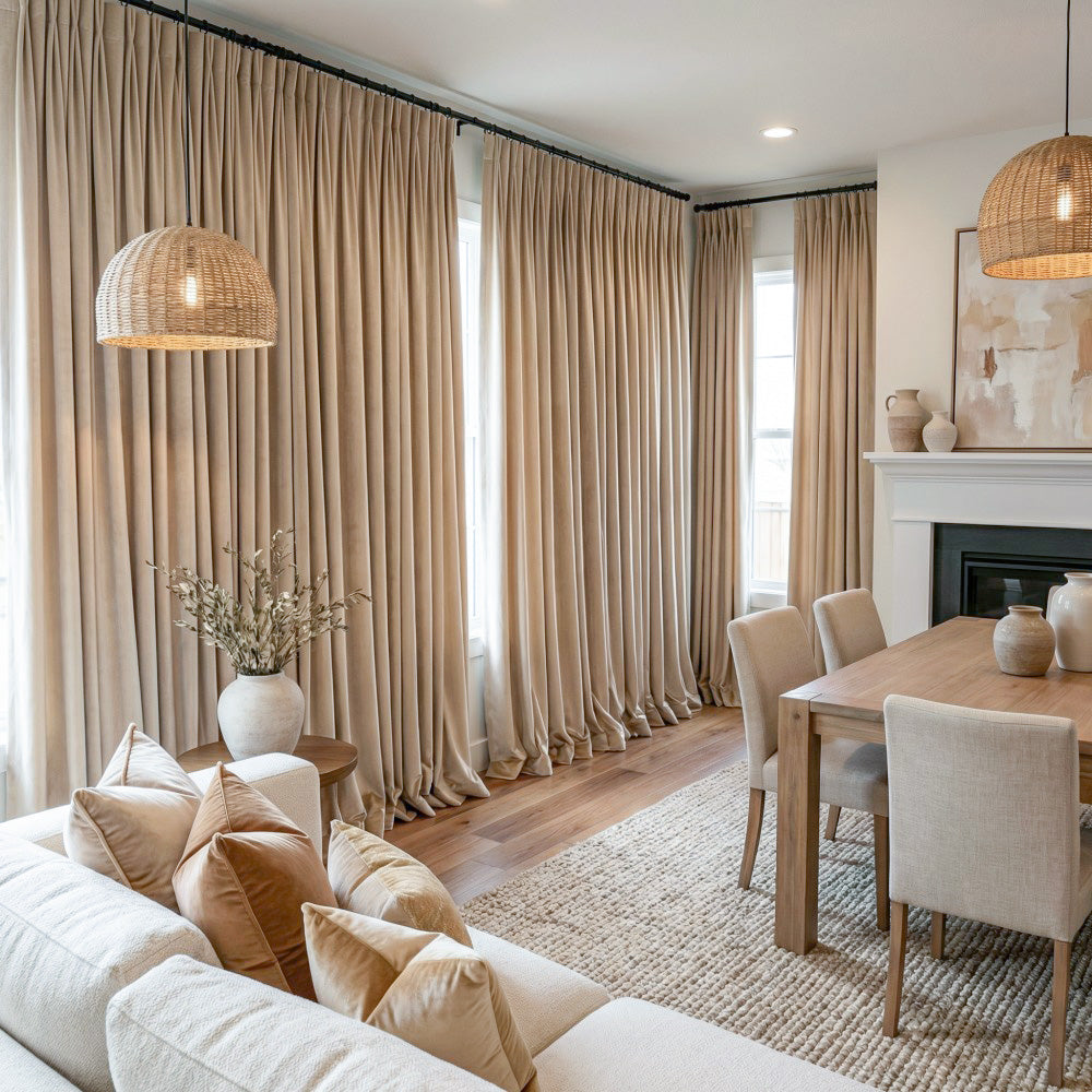 Scolace Glorious Velvet Thermal Curtains